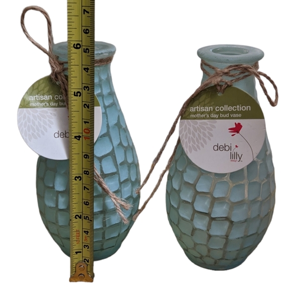 Debi Lily Accents Debi Lily Artisan Collection Textured Light Blue